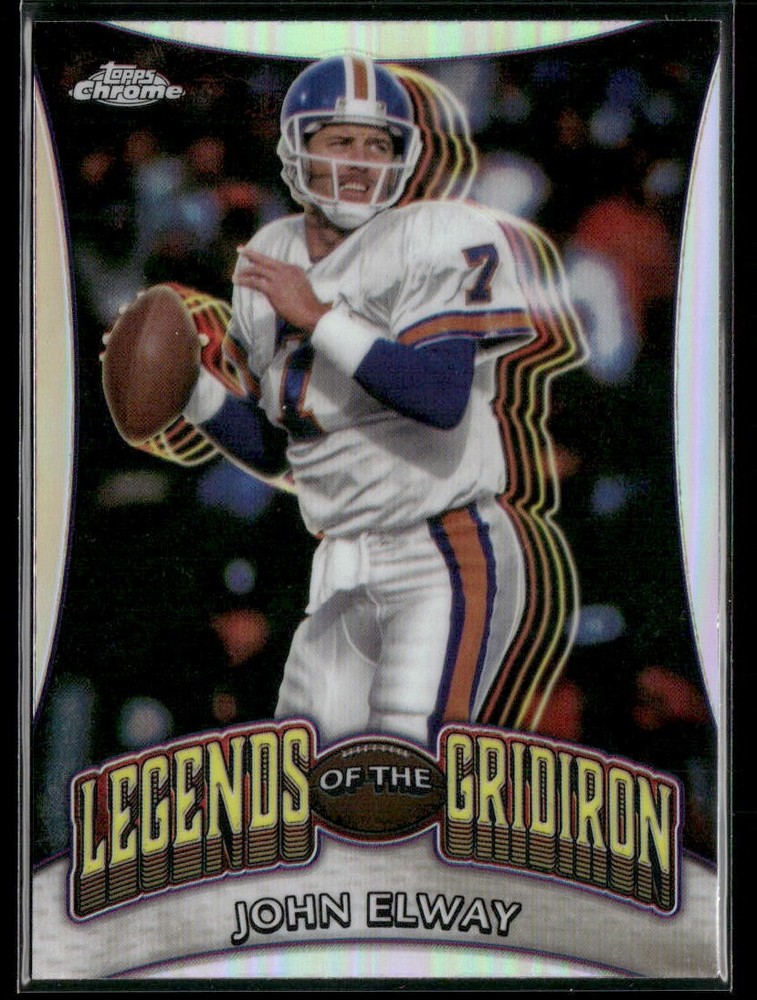 2024 Topps Chrome John Elway #LOG-11 Legends of the Gridiron Refractor