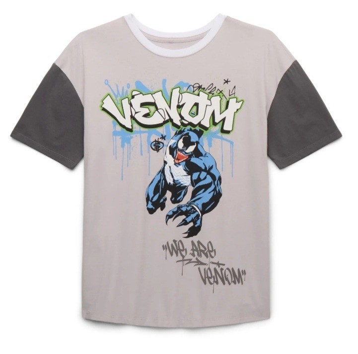New Marvel Venom Boys Graphic Tshirt Size XL(14-16)