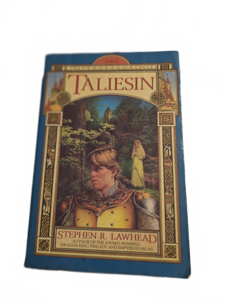 Taliesin Stephen R. Lawhead First Printing 1987 Paperback Book Pendragon Cycle