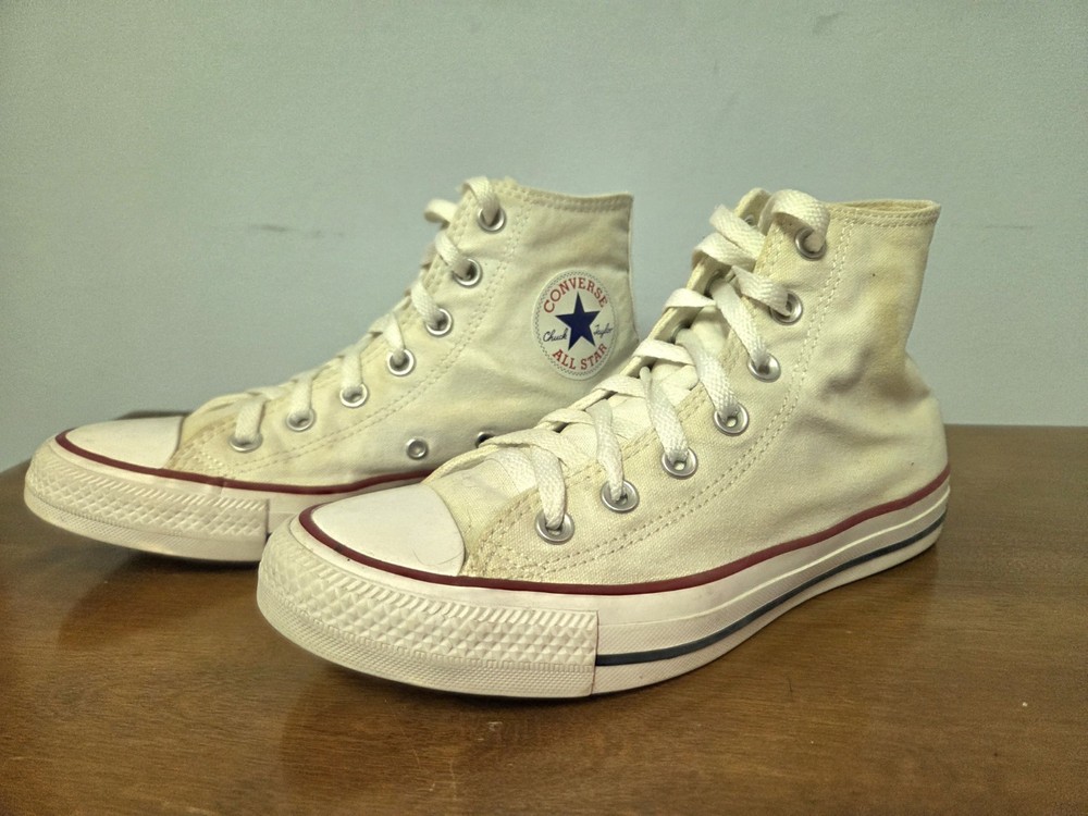 Converse Chuck Taylor All Star White High Top Sneaker Women's 7.5
