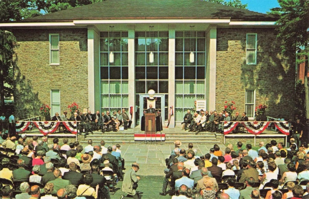 National Baseball Library - Cooperstown New York NY - Postcard