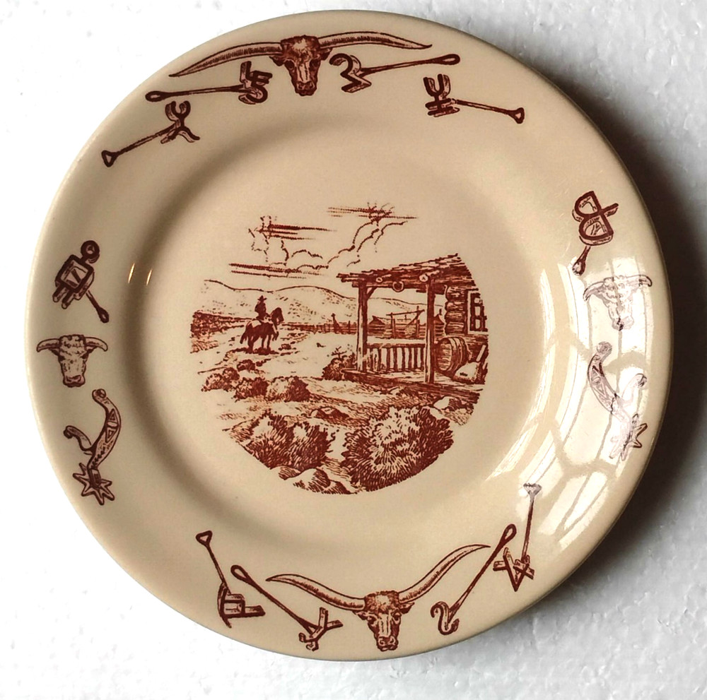 Vtg Wallace China EL RANCHO 7