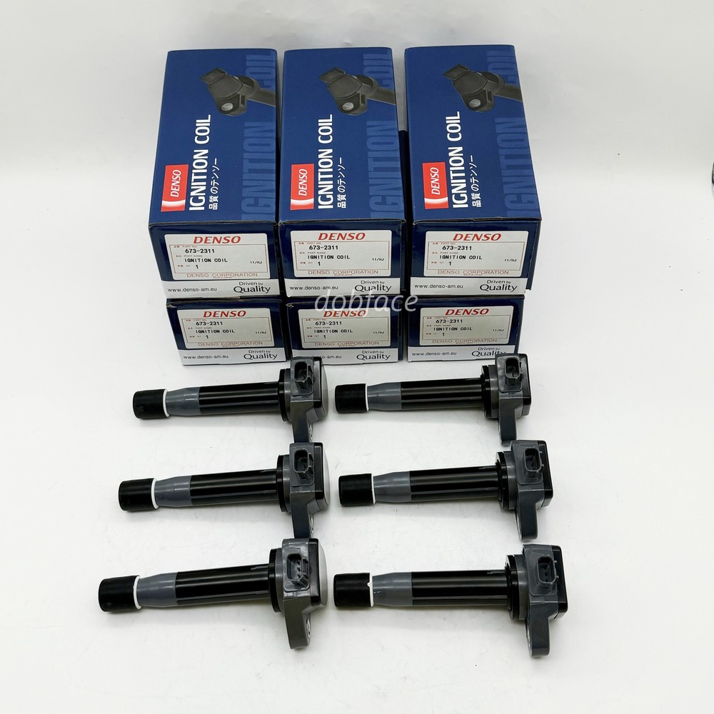 DENSO Ignition Coilsx6 673-2311 UF603 U5304 IC693 GN10426 E1103 30520-R70-A01.