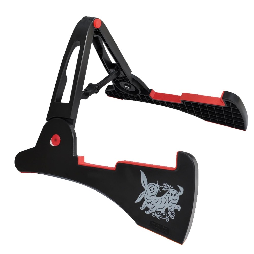 Universal A-Frame Folding Guitar Stand Non-Slip Tripod Holder for Acoustic Electric Bass