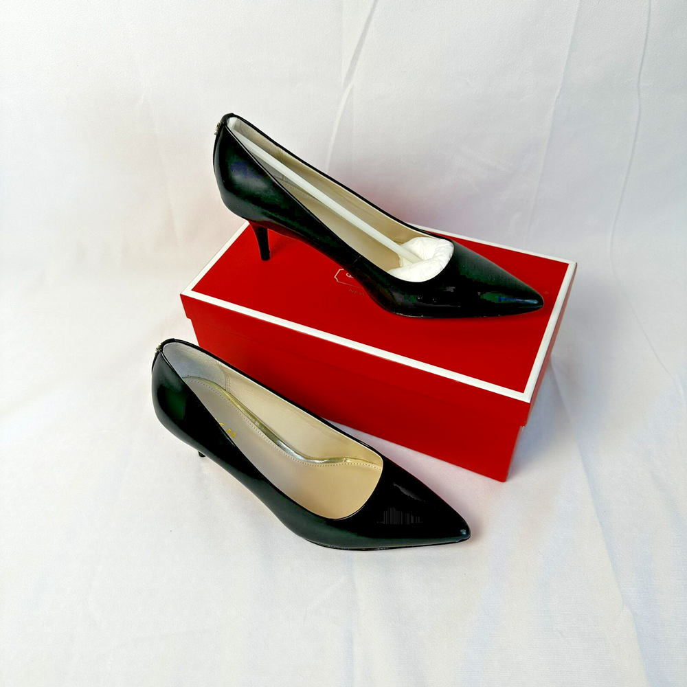 Coach Grand Box Calf Black Women's Shoes Size 6.5