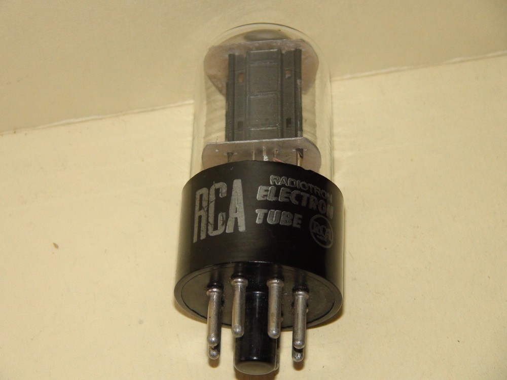 RCA 6SN7 GT Black Plates Vacuum Tube Very Strong & Balanced Results= 2920/2830