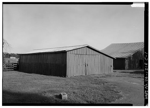 Ashleigh, Small Barn, Route 22 vicinity, Gordonsville, Orange County, VA