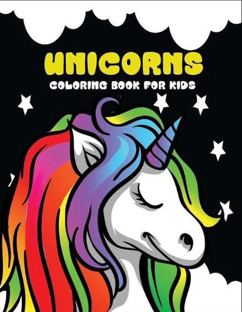 Unicorns coloring book for kids: Cute Unicorn Designs For Hours of Magical Fun!