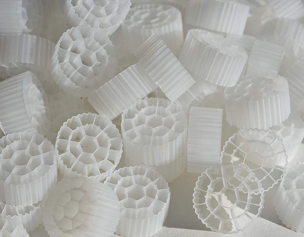 K3 Bio Media Plus MBBR Filter Media for Aquaponics and Wastewater Treatment