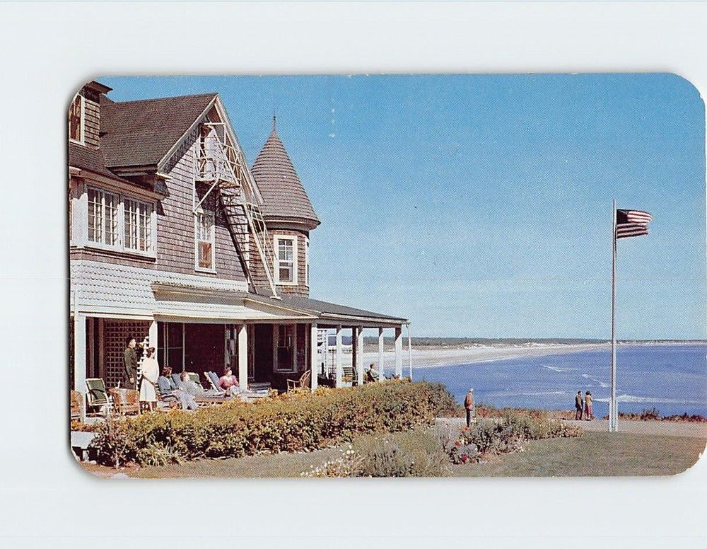 Postcard Beachmere Inn & Apartments Ogunquit Maine USA