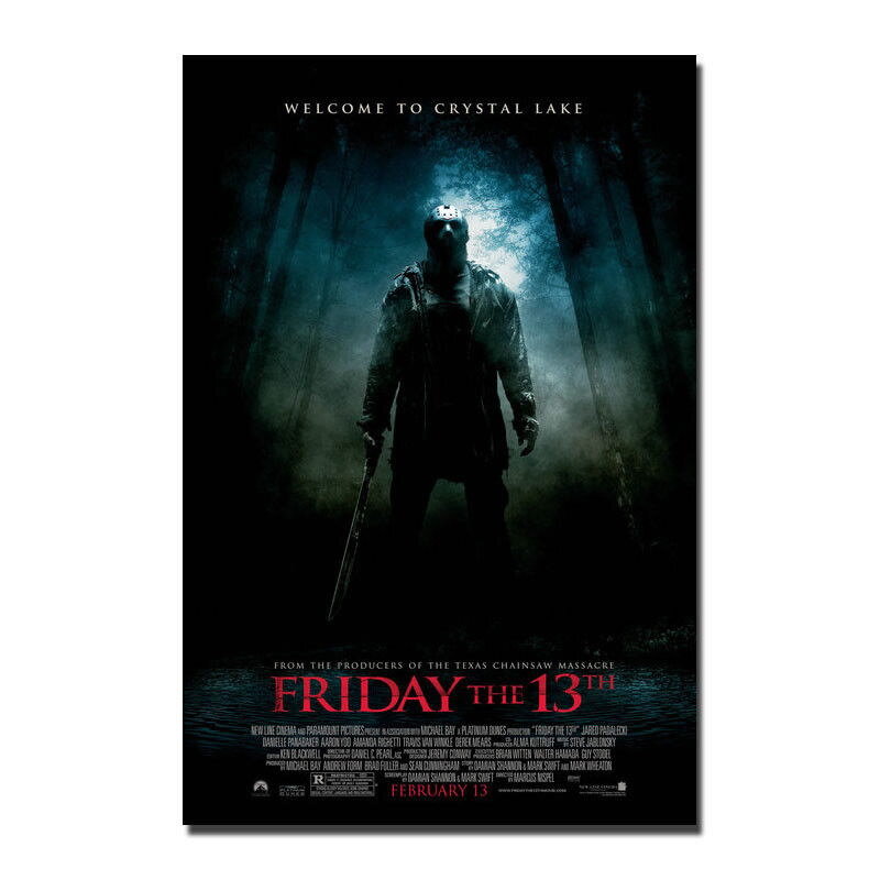 82150 FRIDAY THE 13TH Horror Wall Print Poster US
