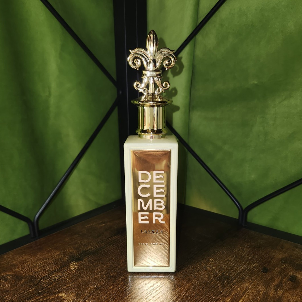Paris Corner December Vanilla Eau de Parfum Spray, Regular Size 3.4 fl oz