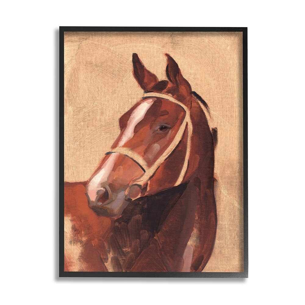 Stupell Southwestern Vintage Horse Equestrian Portrait  16 x 20