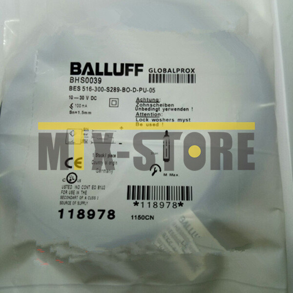 1PC New Balluff BES 516-300-S289-BO-D-PU-05 Sensor&Proximity Switch