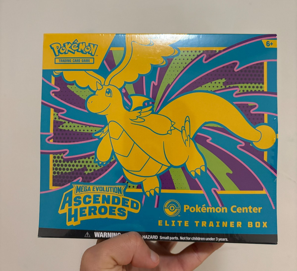Pokemon Ascended Heroes - Pokemon Center Elite Trainer Box ETB Sealed