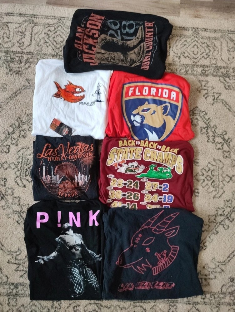 Vintage T Shirt Lot of 70+ Tee Bundle Reseller USA Y2K 90s Mixed Lot Pop Culture