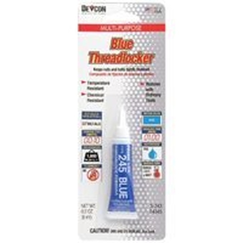 NEW DEVCON S243 MEDIUM STRENGTH BLUE THREADLOCKER WATERPROOF ADHESIVE
