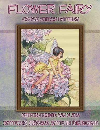 Flower Fairy Cross Stitch Pattern by StitchX Paperback / softback Book The FastFREE US DELIVERY | ISBN: 1500428280 | Quality Books