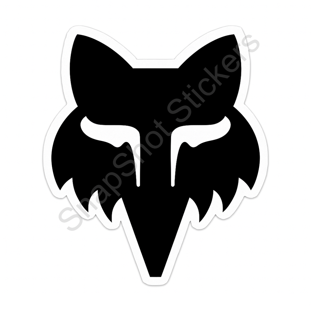 Fox Racing Weatherproof Vinyl Decal Sticker 10 Pack