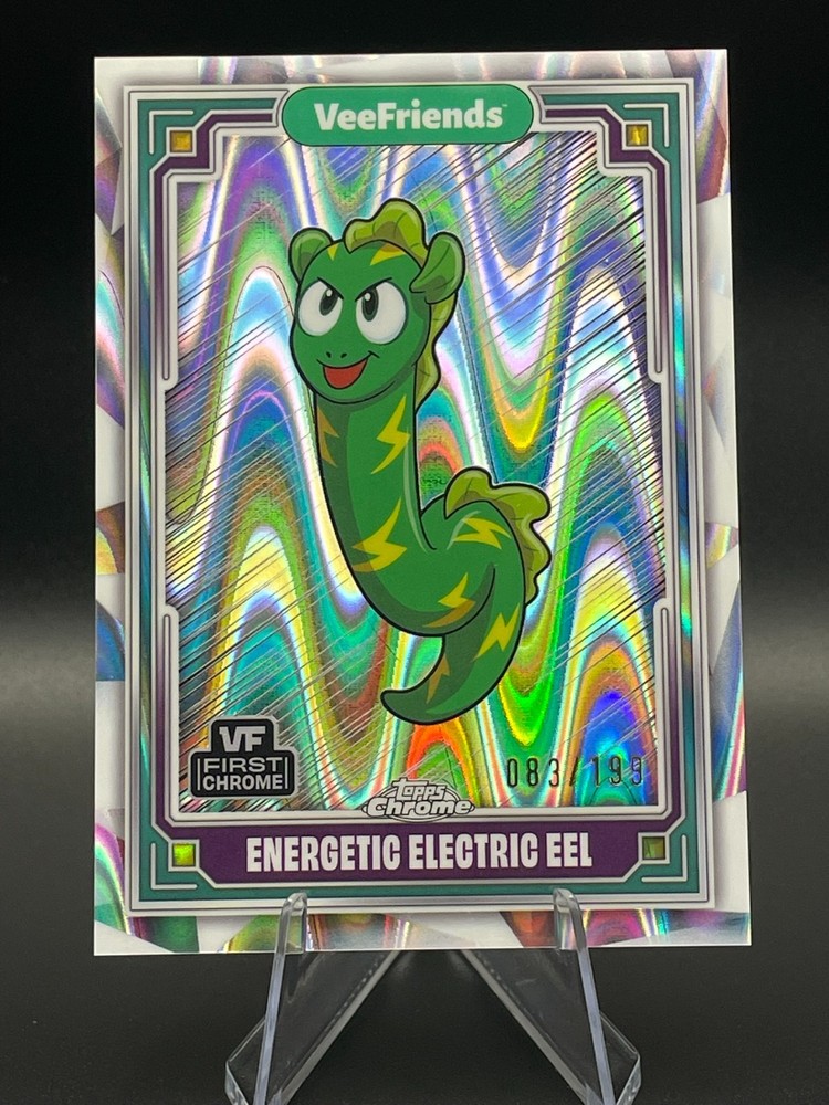 2025 VeeFriends Topps Chrome - Energetic Electric Eel Raywave /199