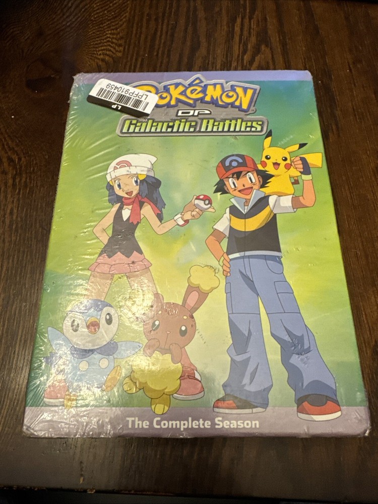 New Sealed Pokémon Diamond and Pearl - Galactic Battles Complete Collection DVD