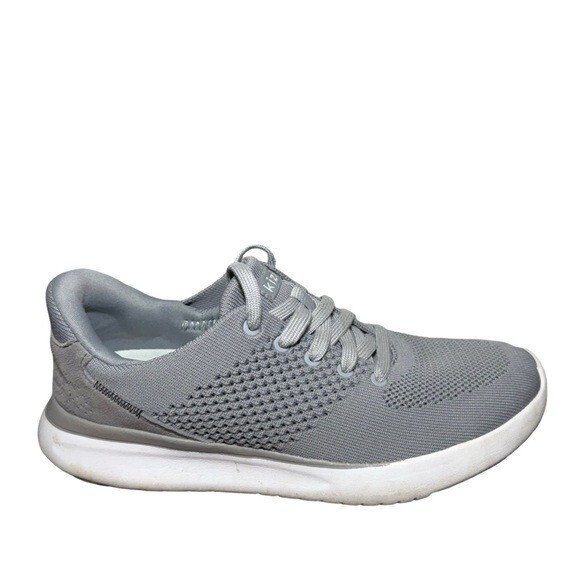 Women's Kizik Gray Athletic Sneakers Size 8 - Comfort & Style