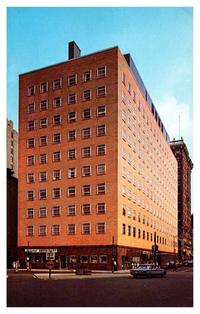 Providence RI Rhode Island The Howard Building Street View Chrome Postcard