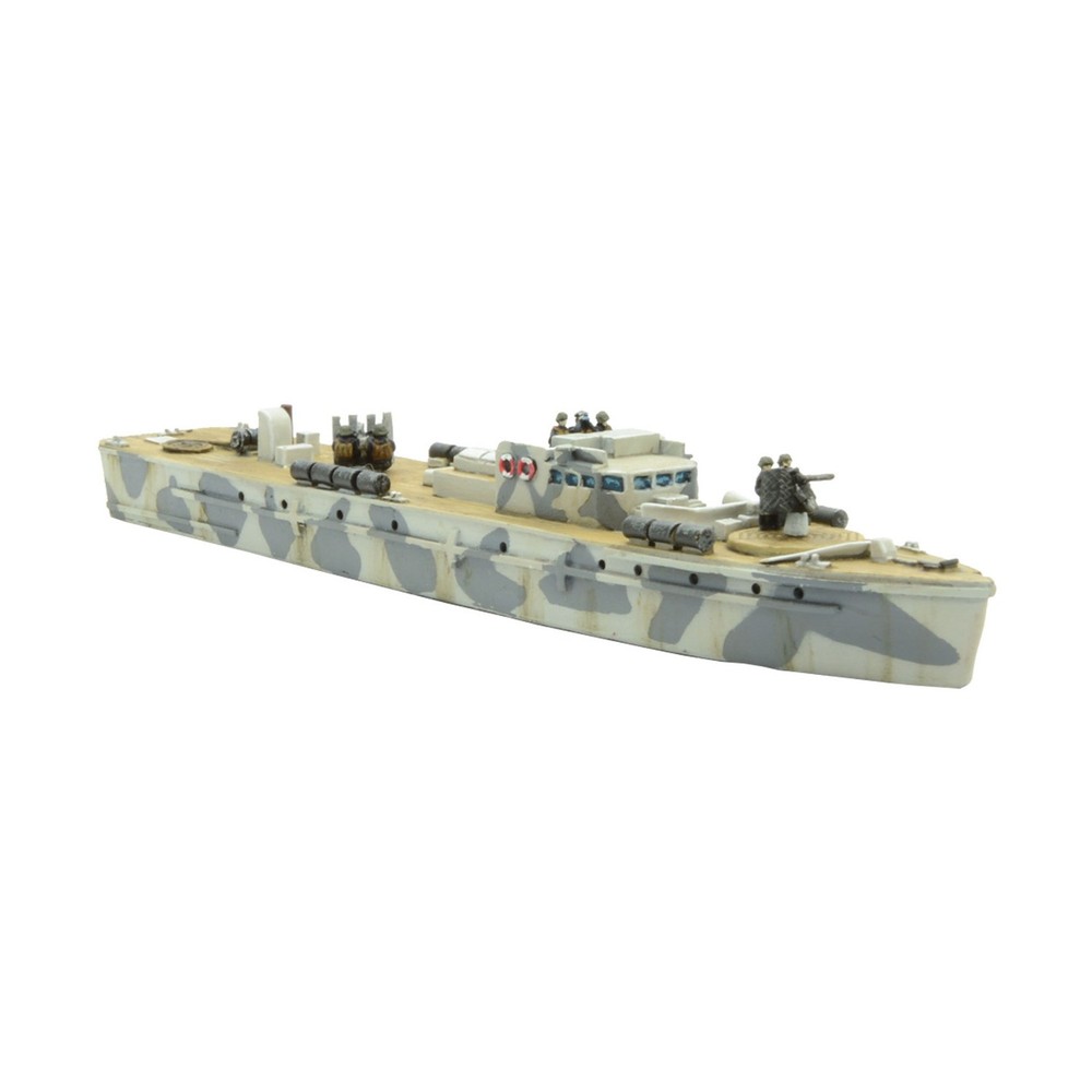Warlord WWII Mini 1:300 German Kriegsmarine R-23 R-boats Pack New