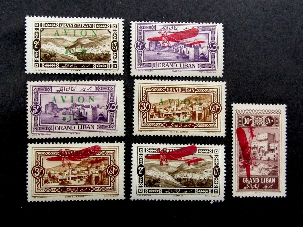 nystamps French Lebanon Stamp # C9//C16 Mint OG H Y22y3504