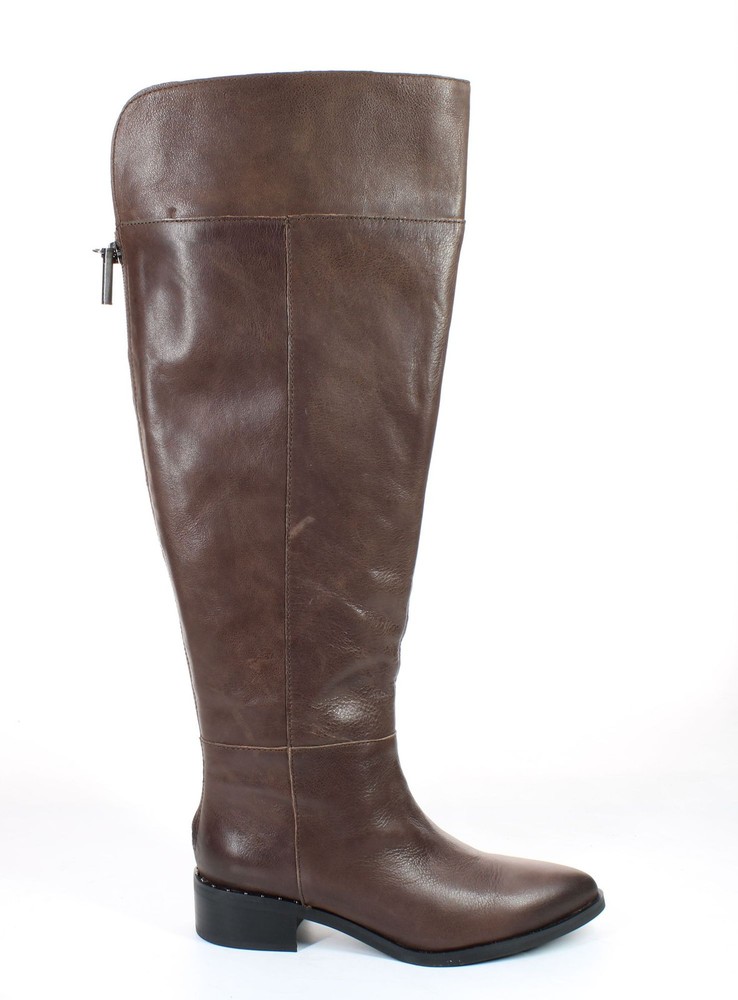 Franco Sarto Womens Daya Brown Riding Boots Size 5 (Wide) (7700437)
