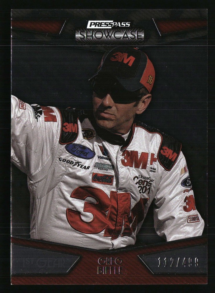 Greg Biffle 2010 Press Pass Showcase 499 Limited Edition #12 NASCAR Racing Card