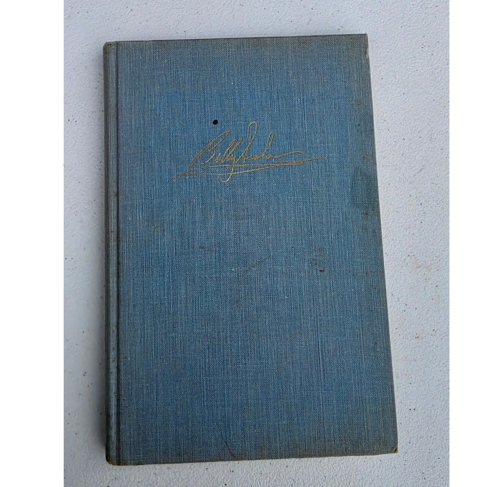 The Secret of Happiness Billy Graham 1955 First Edition Doubleday Hardcover Blue