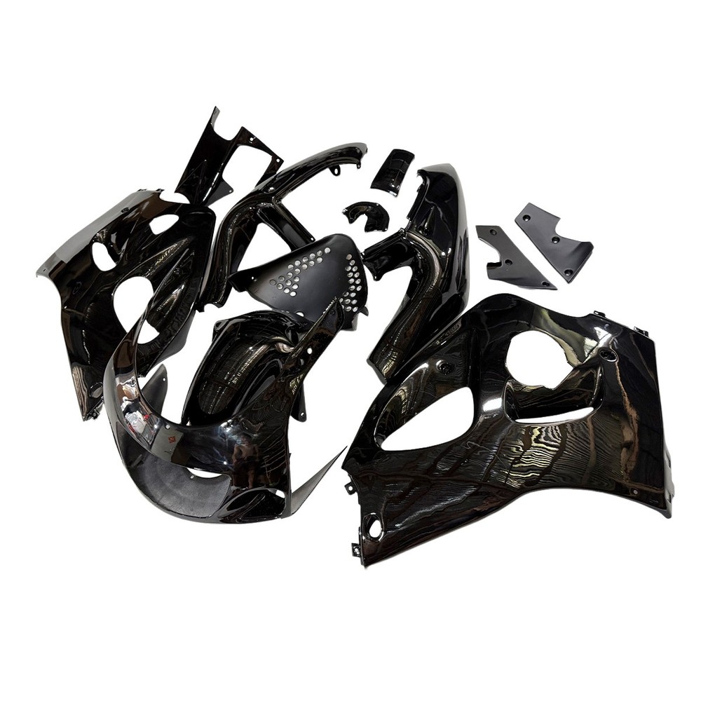 Gloss Black Fairing Kit for 1996-1999 Suzuki GSXR600 GSXR750 97 98 ABS Bodywork