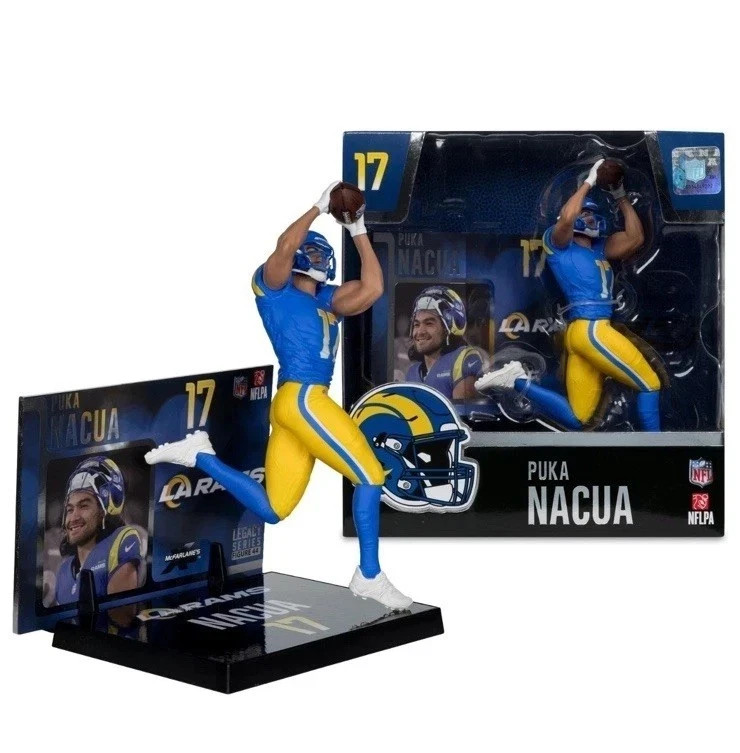 Puka Nacua Los Angeles Rams 2025 NFL Mcfarlane Legacy Figure