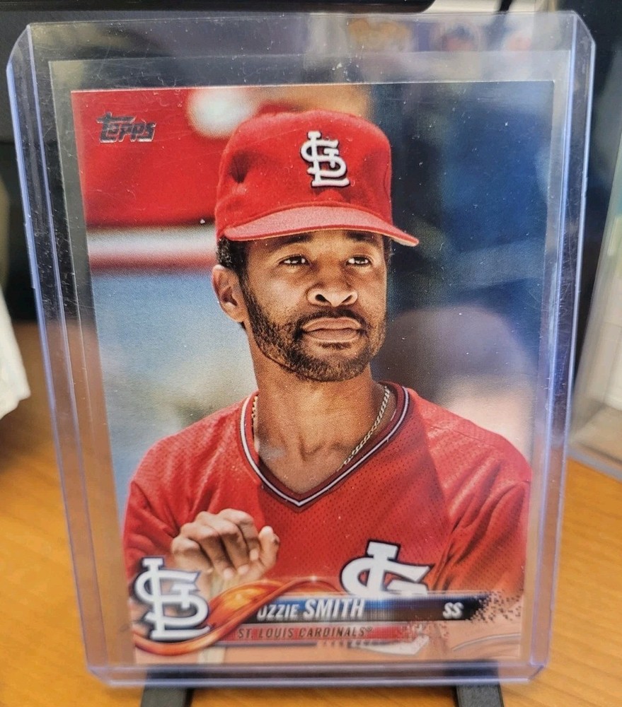 2018 Topps Series 2 Ozzie Smith SP Variation #462 St Louis Cardinals Short Print