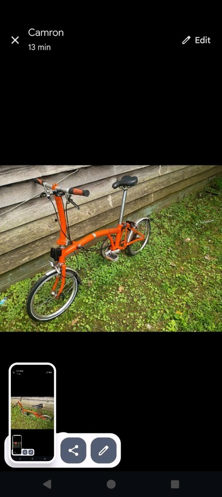 Brompton Folding Bike