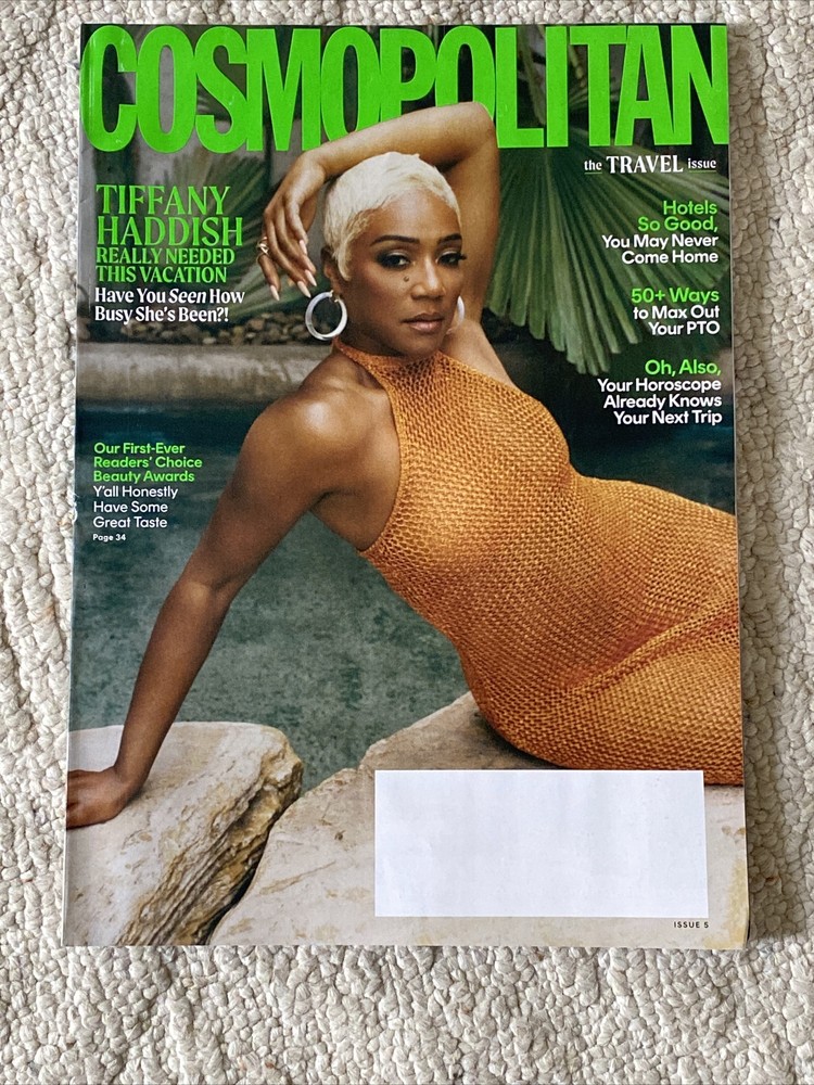 COSMOPOLITAN Magazine Issue 5 2022 Tiffany Haddish The Travel Issue