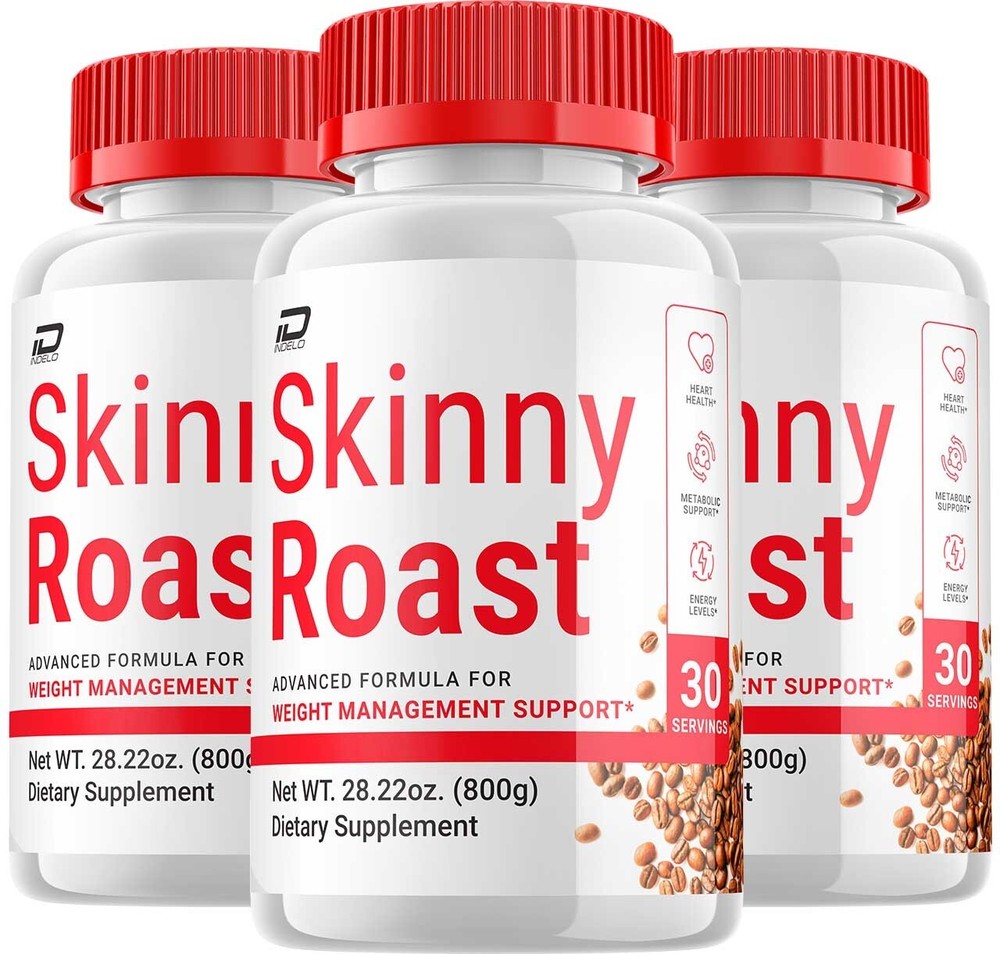 (3 Pack) Skinny Roast Keto Capsules - SkinnyRoast Weight Loss Keto Pills