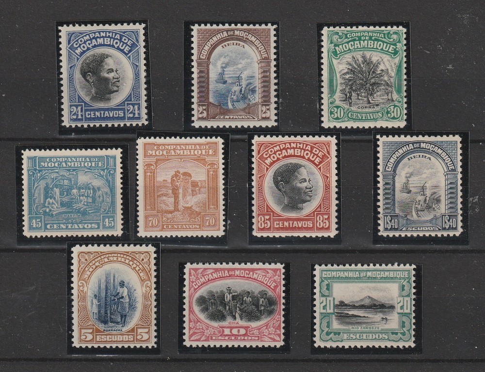 Portugal - Mozambique Co. Nice Complete Set MNH 4