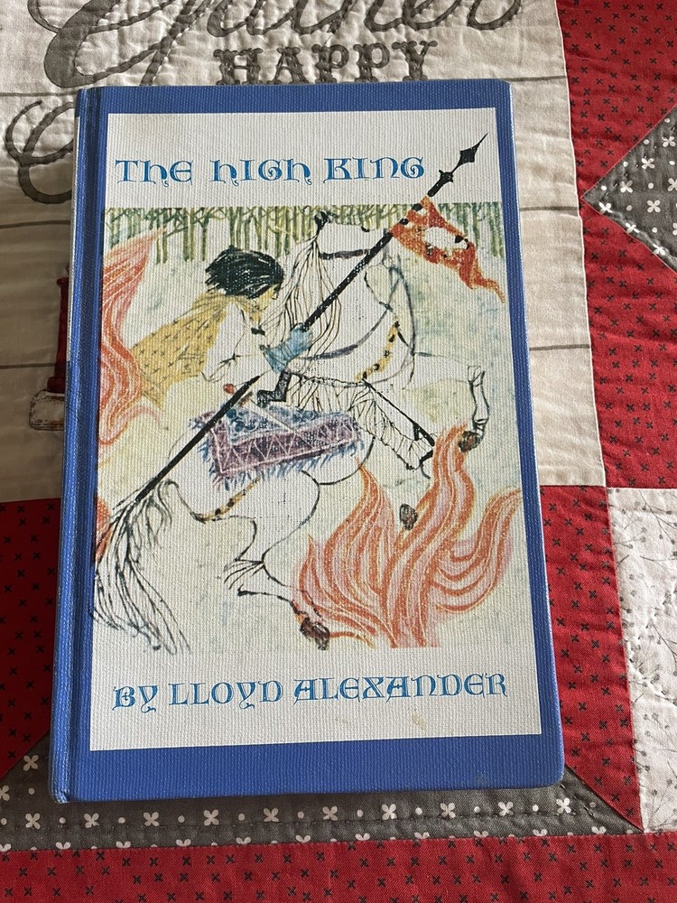 The High King, Lloyd Alexander, Vintage 1969 Hardcover, The Prydain Chronicles