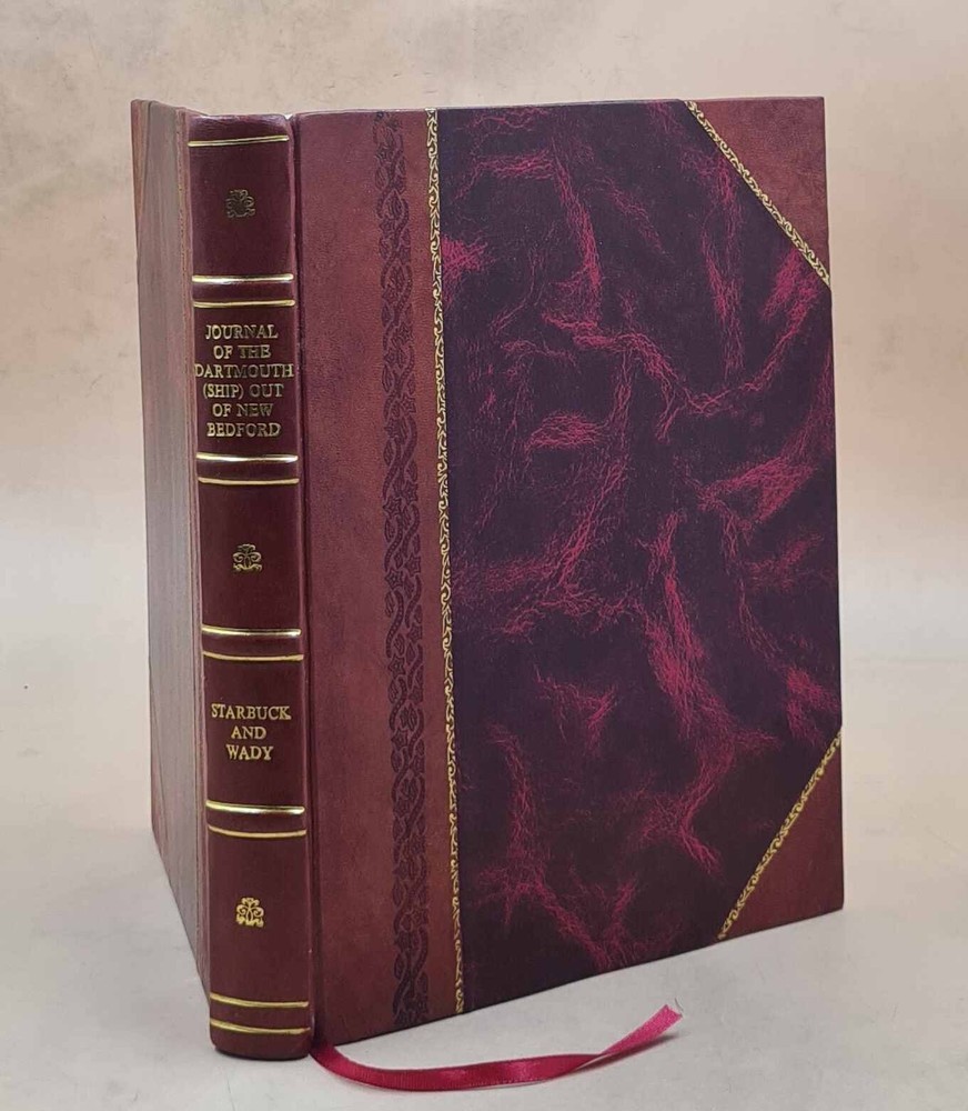 Dartmouth Ship Journal New Bedford MA Master Leather Bound
