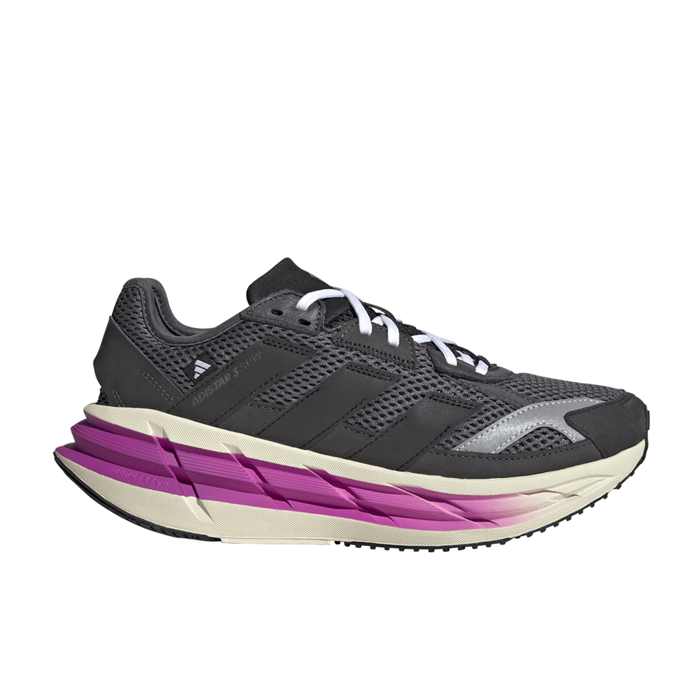 adidas Adistar 3 Sportswear Lace Up  Womens Black Sneakers Casual Shoes JP7403-A