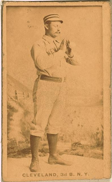 Photo:Elmer Cleveland, New York Giants, baseball photo,1887