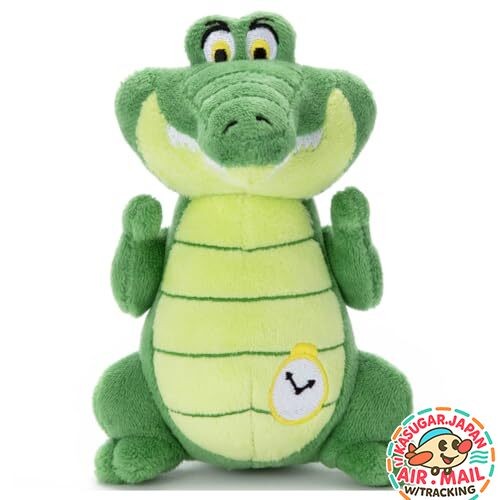 TAKARA TOMY A.R.T.S Washable Beans Disney Tick-Tock Croc Plush W14cm fm Japan