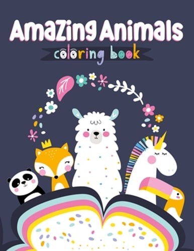 Amazing Animals Coloring Book by Clorophyl Editions: Used