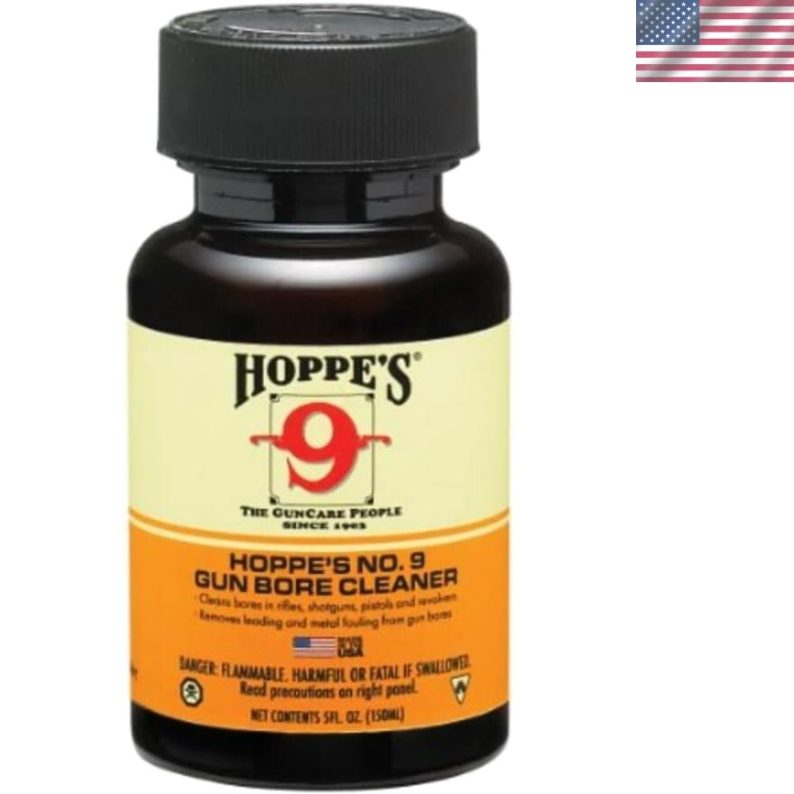 No 9 Gun Bore Cleaner 5 oz Bottle for Firearm Maintenance