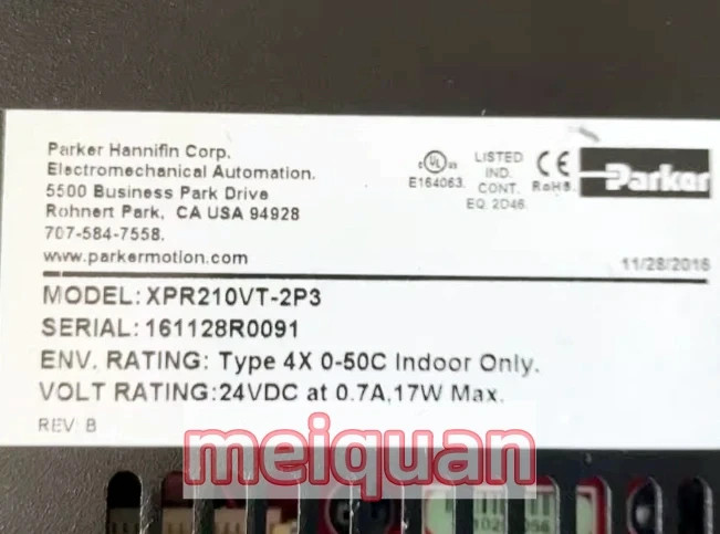 New in box Parker XPR210VT-2P3 Touch Screen Fast Delivery DHL/FedEX