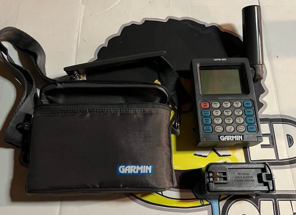 Vintage Garmin GPS 50 Handheld Navigator - Fully Functional  