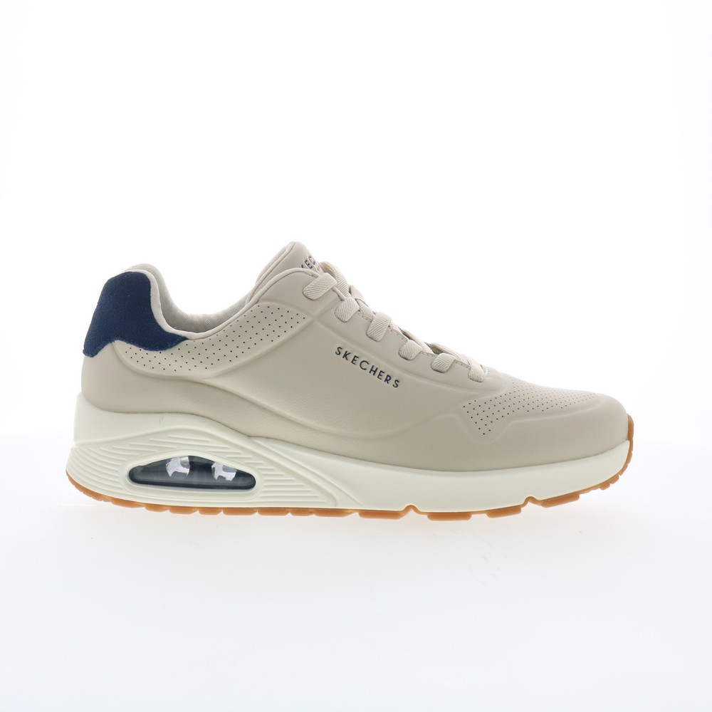 Skechers Uno - Tailored Air 183007-NTBL Mens Blue Lifestyle Sneakers Shoes