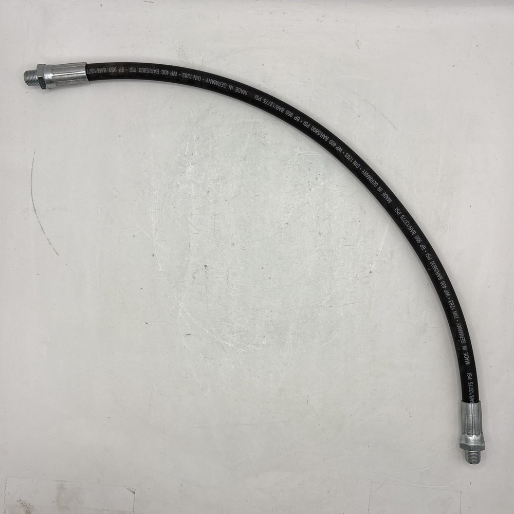 DIN 1283 WP 400 BAR/5800 PSI BP 950 BAR/13775 PSI 18” Hose